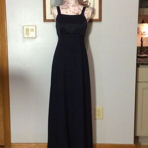 Night Way Navy Blue Prom Gown